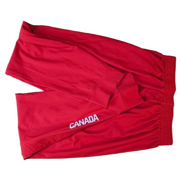 Nike Canada Red Warm Up Track Suit Pants Vest - Picture 11 of 14
